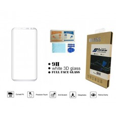 3D Заоблен стъклен протектор за Samsung Galaxy S7 edge (SM-G935F) със сива рамка (Silver shine) K.K. (S25-F3)