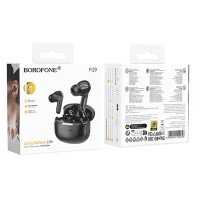 Безжични слушалки BOROFONE FQ9 Peaceful TWS Bluetooth 5.4 - Черни (K0-R1)