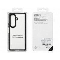 Clear Cover за Samsung Galaxy Z Fold 8 Ultra - Черна рамка (25-C11)