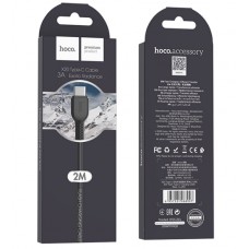 HOCO X20 Usb Кабел Flash Type-C charging cable(L=2M) - Черен (28-B14)