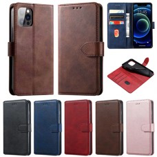 Хоризонтално отварящ калъф Tpu Huawei P50 /P50E - Кафяв (S3-B1