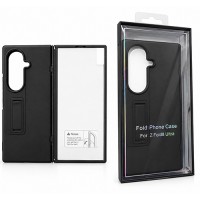 Калъф за Samsung Galaxy Z Fold8 Ultra със стойка за маса и вграден протектор за екран в рамката - Черен (25-C7)