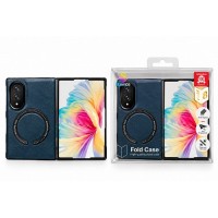 Кожен MagSafe Кейс за Samsung Galaxy Z Fold 8 - Син (25-D8)
