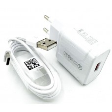 LDO USB Адаптер 5v 2A с Type -C Кабел - Бял (K27)