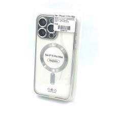 MagSafe Кейс протект на камера Samsung Galaxy S23 Ultra - Сребрист (22-F3)