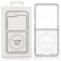 MagSafe кейс Samsung, Galaxy Z Flip8 - Прозрачен (22-B6)