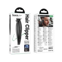 Машинка за подстригване HOCO HP25 с LED индикатор - Черна (28-D14)