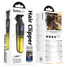 Машинка за подстригване HOCO HP27 с дигитален дисплей - Златиста (27-C1)