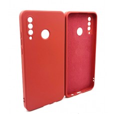 My Choice Изчистен силиконов кейс Huawei P30 Lite - Червен (14-D2)