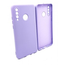 My Choice Изчистен силиконов кейс Huawei P30 lite - Лилав (14-D2)