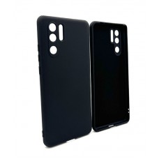 My Choice Изчистен силиконов кейс Huawei P30 Pro - Черен (14-D3)