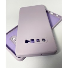 My Choice Изчистен силиконов кейс Samsung Galaxy S10 Plus - Лилав (13-D1)