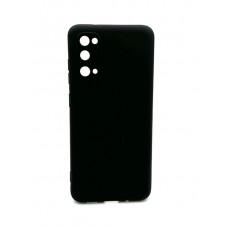 My Choice Изчистен силиконов кейс Samsung Galaxy S20 - Черен (13-D7)