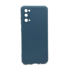 My Choice Изчистен силиконов кейс Samsung Galaxy S20 - Син (13-D7)