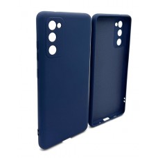 My Choice Изчистен силиконов кейс Samsung Galaxy S20 FE - Син (13-D2)