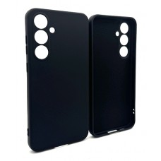 My Choice Изчистен силиконов кейс Samsung Galaxy S24 FE - Черен (13-D3)