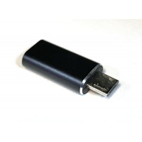 Преходник от lightning към Micro Usb - Черен (26-A6)
