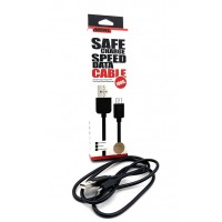 Remax Safe Charge Speed Datao Usb Кабел 1м - Черен (24-E11)