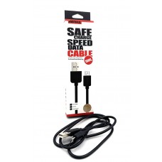 Remax Safe Charge Speed Datao Usb Кабел 1м - Черен (24-E11)