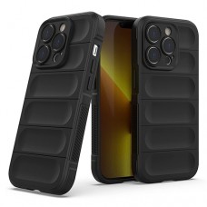 Rubber Изчистен силиконов кейс Huawei Nova Y61 (2022) - Черен (19-A1)