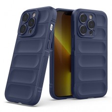 Rubber Изчистен силиконов кейс Huawei Nova Y61 (2022) - Син (19-A1