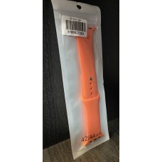 Силиконова каишка за Apple Watch 42mm/44mm - Корал (М6-А1)