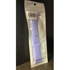 Силиконова каишка за Apple Watch 42mm/44mm - Цвят лилава (М6-А2)