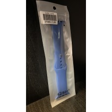 Силиконова каишка за Apple Watch 42mm/44mm - Цвят синя (М6-А1)
