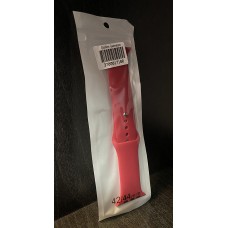 Силиконова каишка за Apple Watch 42mm/44mm - Виненочервена (M6-A1