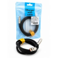 Solid 60W Usb -C Към Usb Usb -C Кабел  - Черен (28-E3)