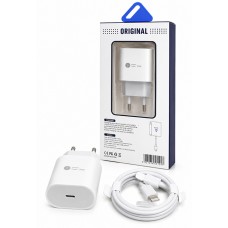 Super Fast Charging (5G-S2) Зарядно PD 18W USB-C Power Adapter С USB кабел Type - C към lightning (26-C11