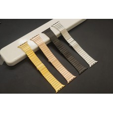 Текстилна каишка за Apple Watch 38mm / 40mm - Златна (M6-A3)
