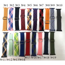 Текстилна каишка за Apple Watch 42mm / 44mm - №17 (М6-А1)