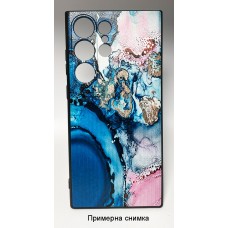 Тюркоазен мрамор Tpu Кейс Samsung Galaxy S23 Ultra  (29-Е1)